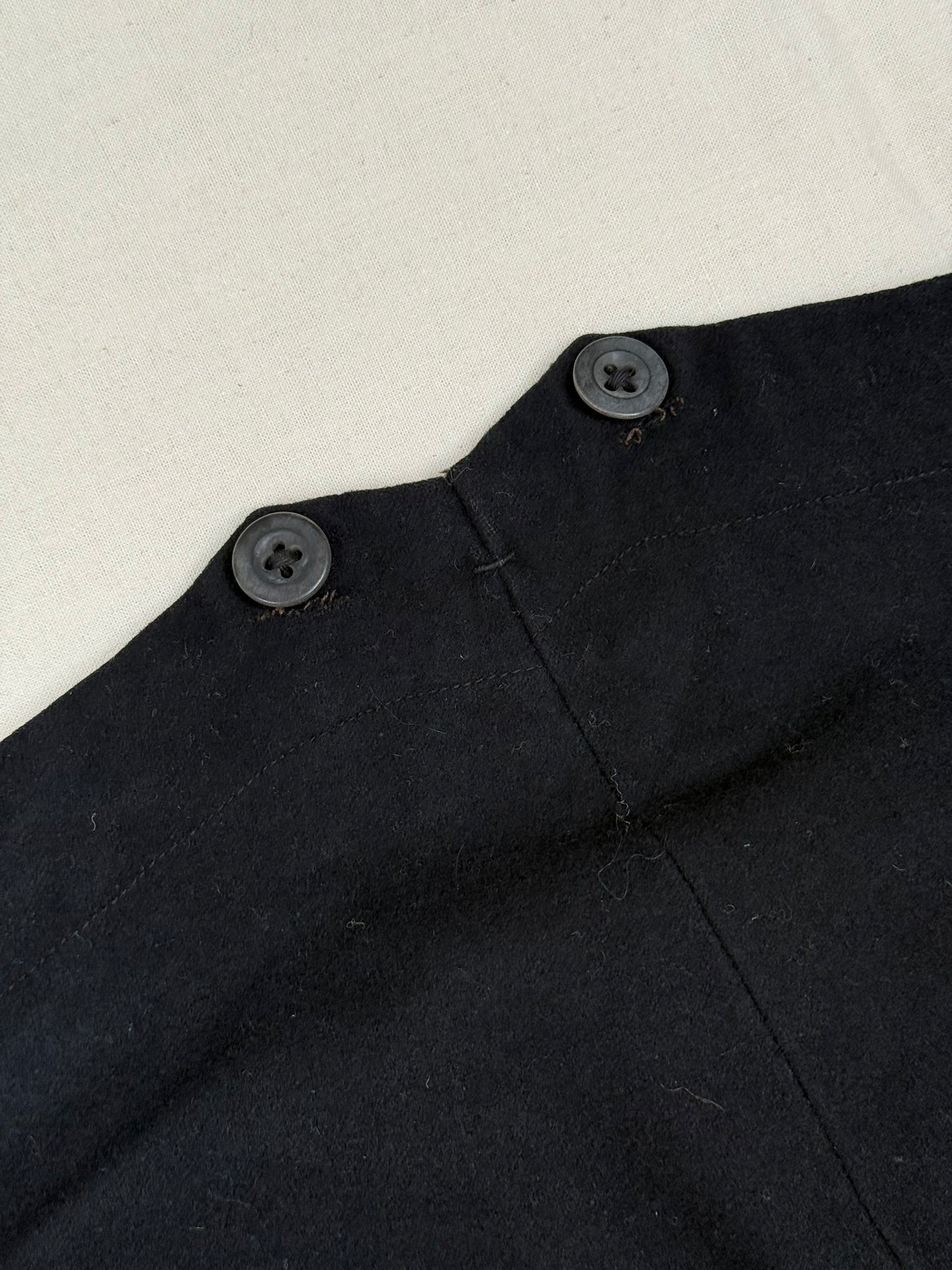 1940s French Wool Formal Pants