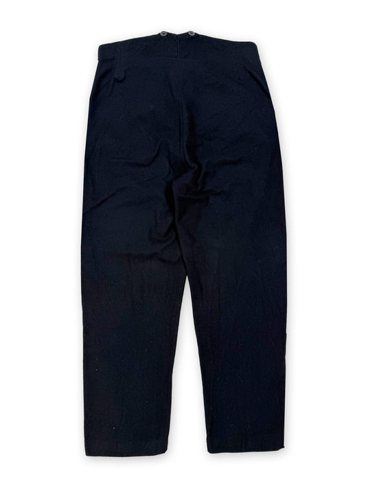 1940s French Wool Formal Pants