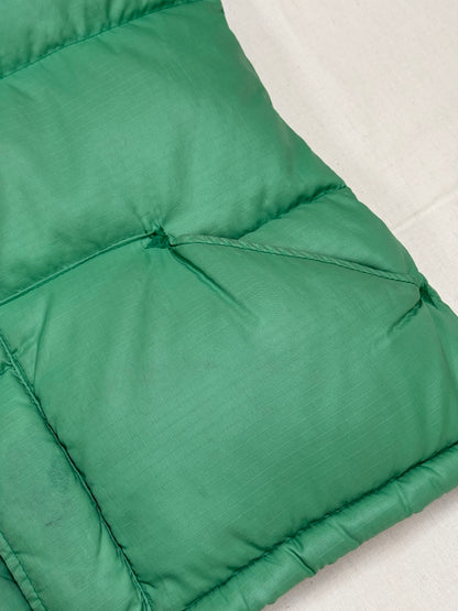 1980s The North Face Green Down Vest [XS]