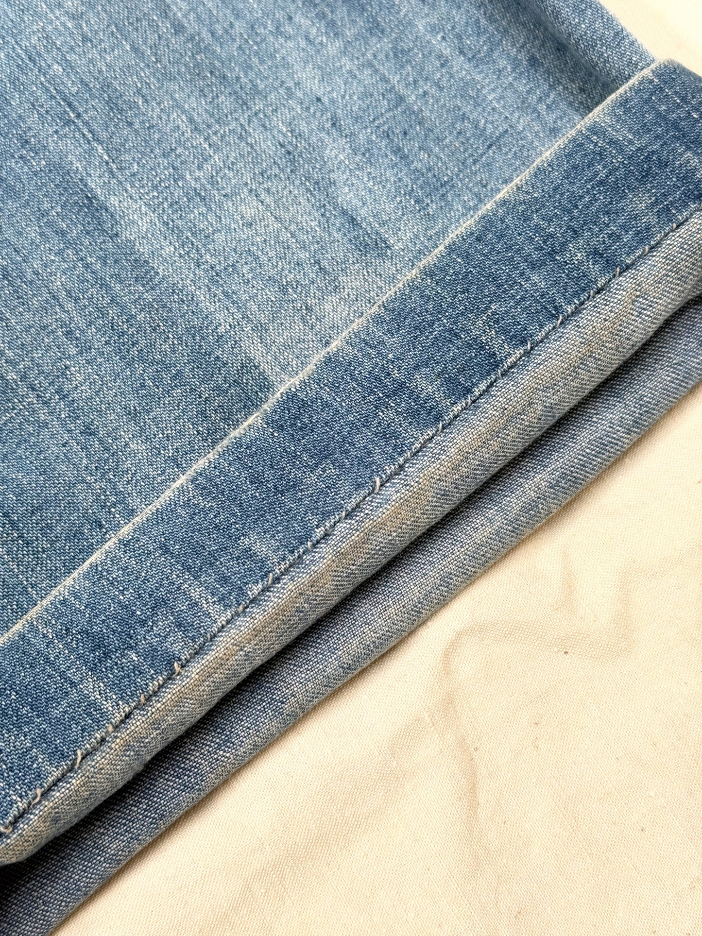 Rare 1940s USN Denim Dungarees [W31.5 L27]