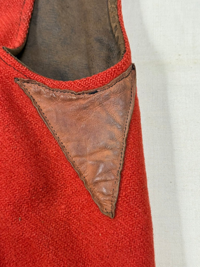 1940s British Army Leather Jerkin [Reversible]