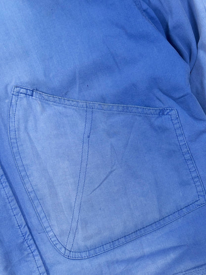 1990s Faded Blue Workwear Jacket