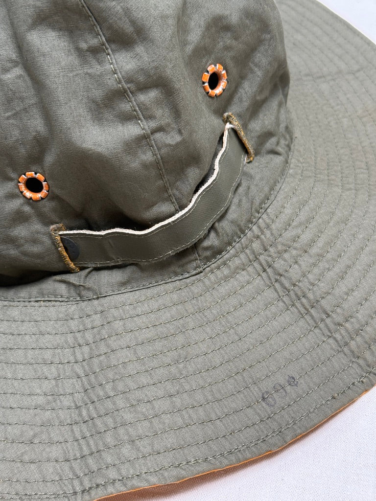 1940s WWII USAAF C-1 Survival Vest Reversible Sun Boonie Hat [Rare]
