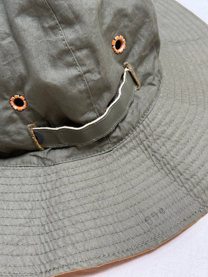 1940s WWII USAAF C-1 Survival Vest Reversible Sun Boonie Hat [Rare]