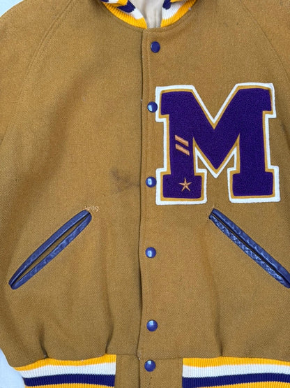 1970s–1980s Taylor Sporting Goods “M” Varsity Jacket [Size 40]