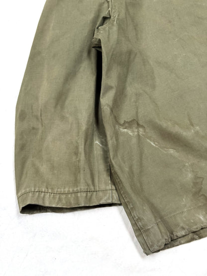 WWII US Navy Foul Weather Smock – Shortened Sleeves [Large]