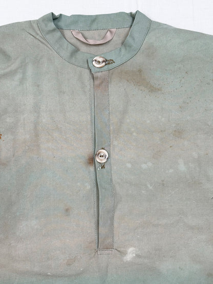 Sun faded Green Canvas Smock