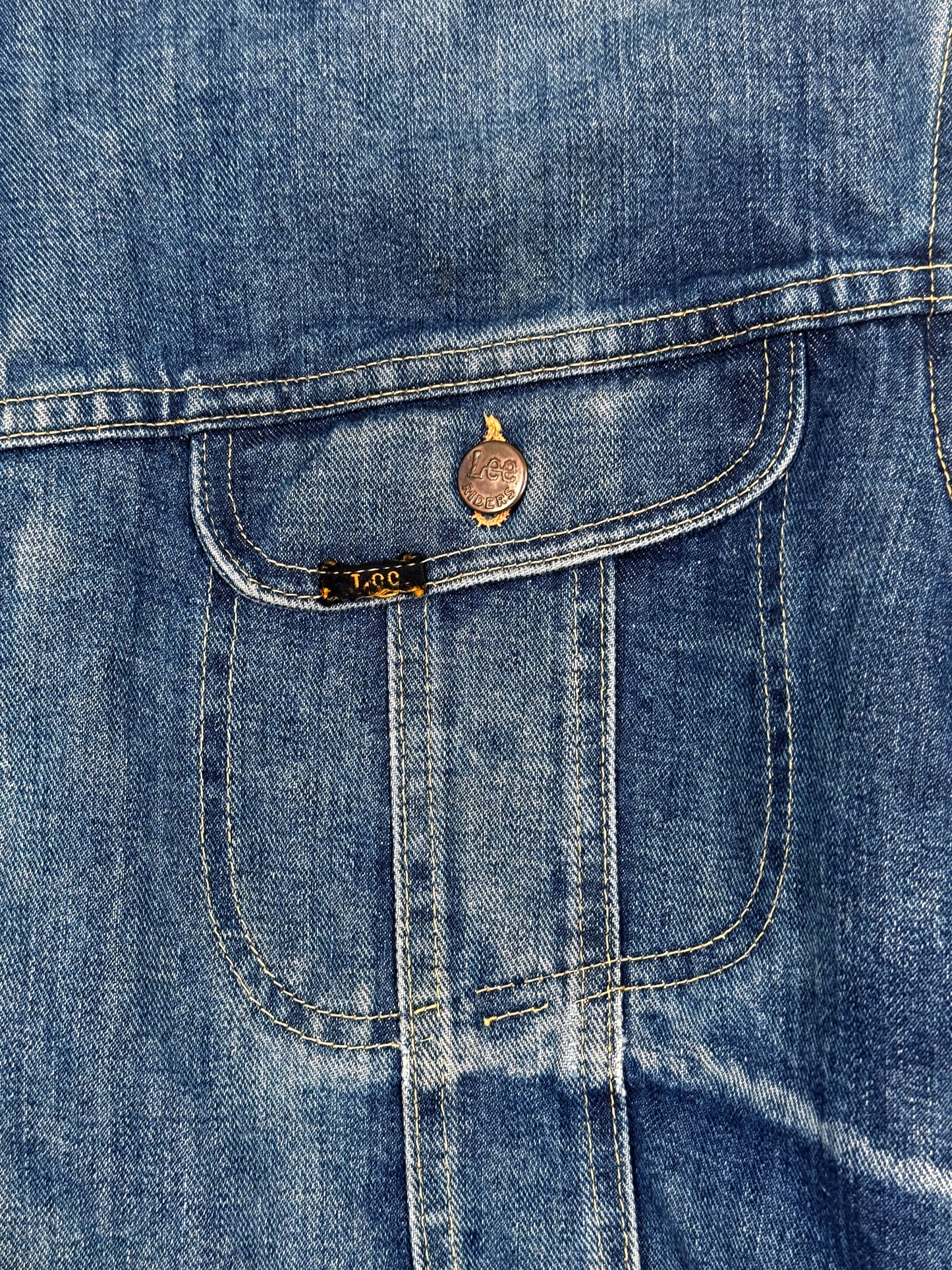 Early 1960s Lee 101-LJ Storm Rider Denim Jacket [48 REG]
