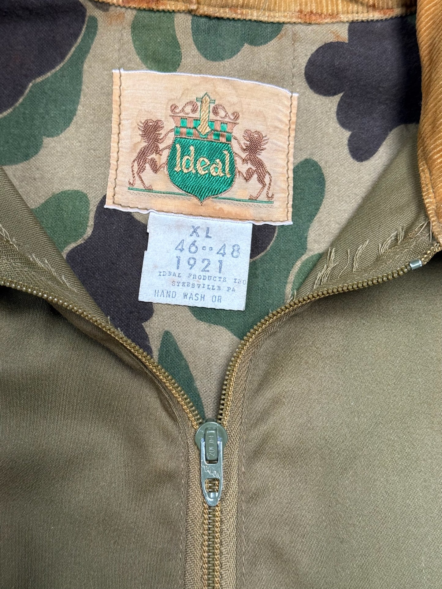 1970s US Ideal Fishing Wading Jacket [XL]
