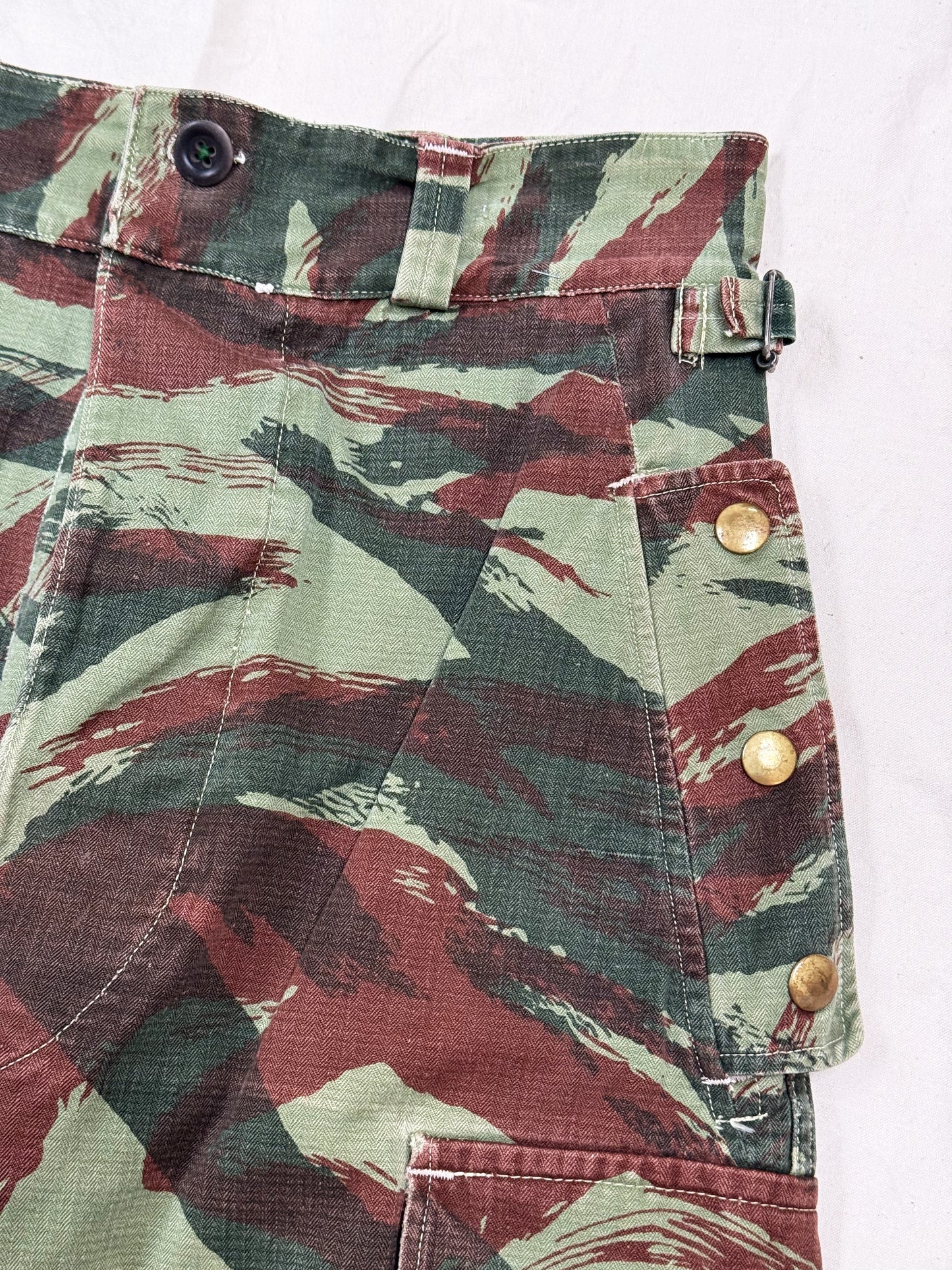 1950s French Army Lizard Pattern Camo Pants