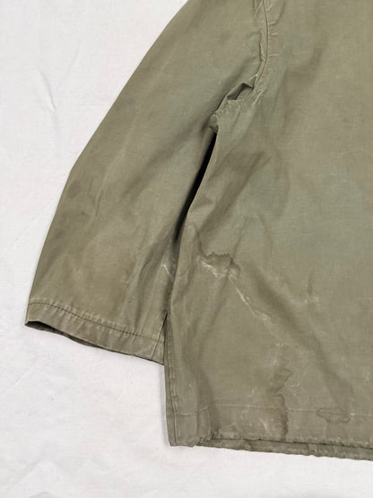WWII US Navy Foul Weather Smock – Shortened Sleeves [Large]