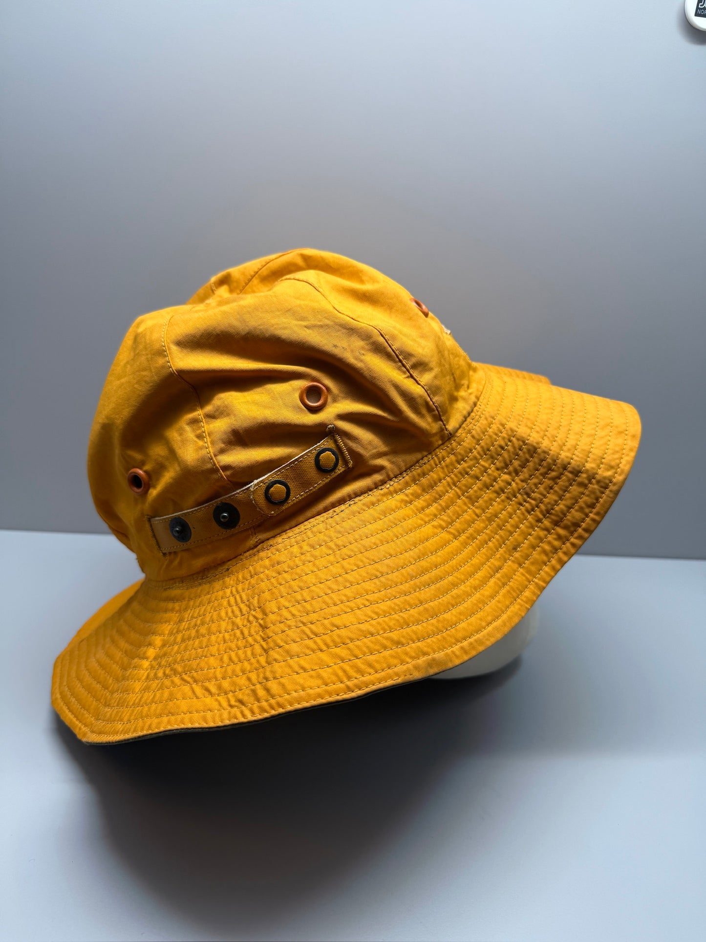 1940s WWII USAAF C-1 Survival Vest Reversible Sun Boonie Hat [Rare]