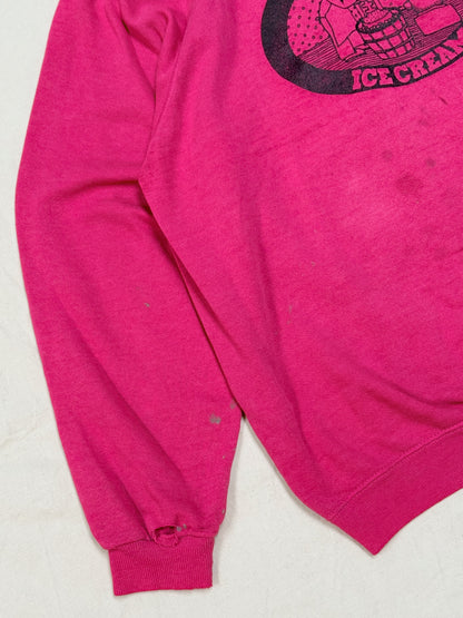 1980s Hanes Ben & Jerry’s “Vermont’s Finest” Sweatshirt – Hot Pink