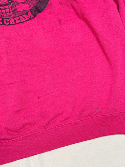 1980s Hanes Ben & Jerry’s “Vermont’s Finest” Sweatshirt – Hot Pink