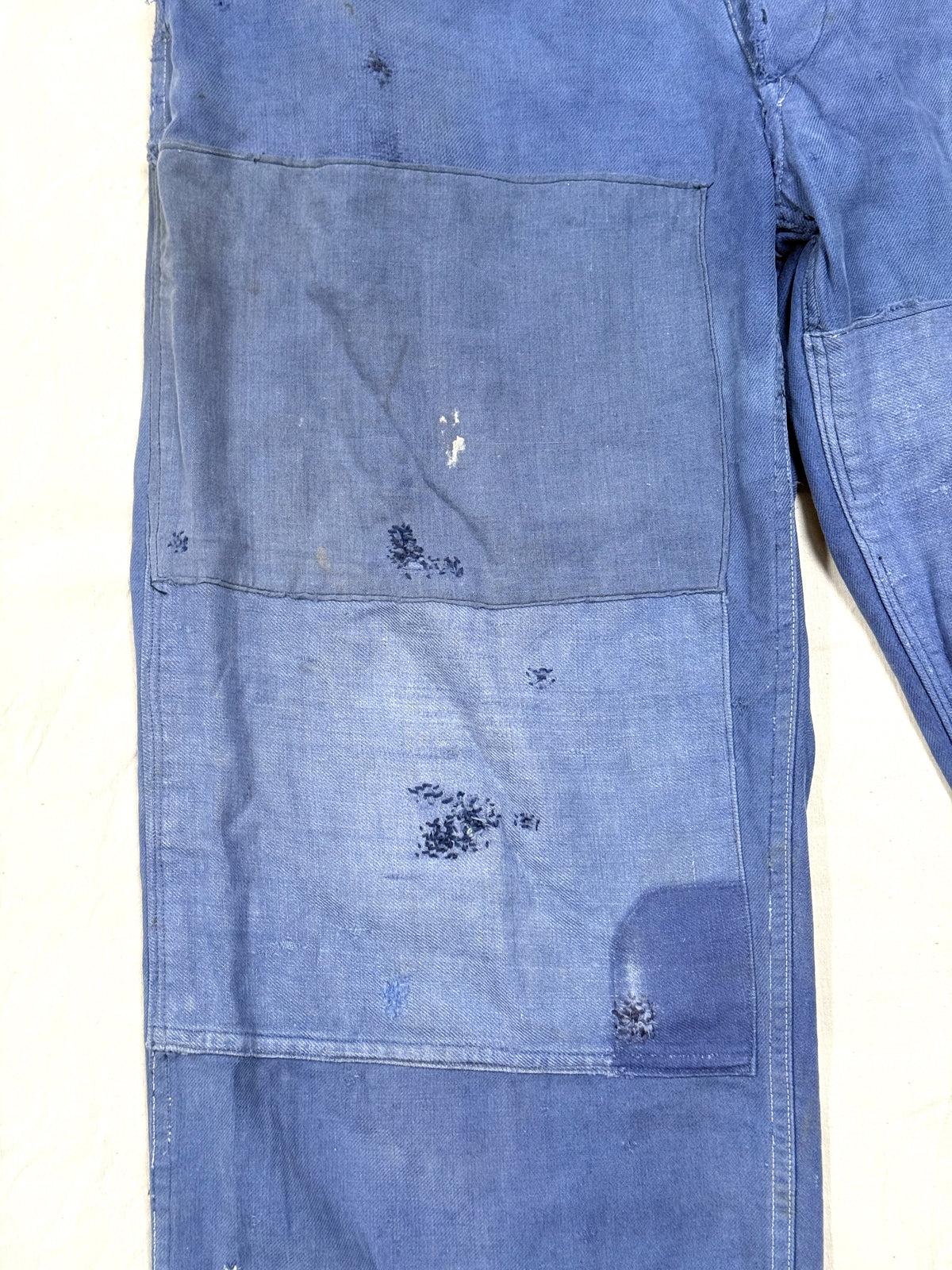 1950s Le Populaire French Cotton Twill Work Trousers [34.6W]