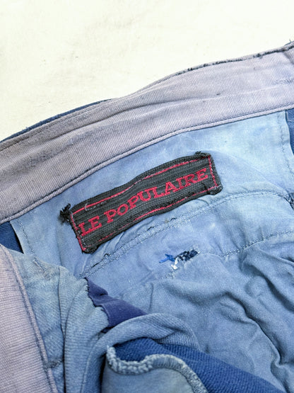 1950s Le Populaire French Cotton Twill Work Trousers [34.6W]
