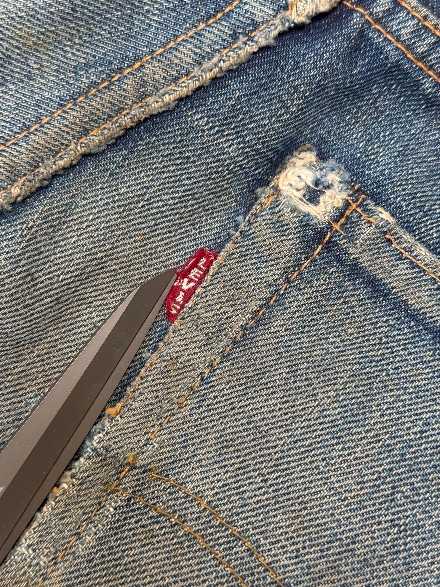 Rare 1960s Levi's 501ZXX Jeans [29W 32L]