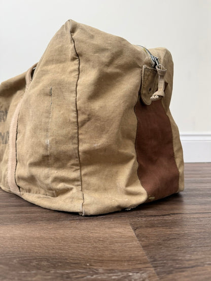 1960s PARAVIA French Army Kit Bag