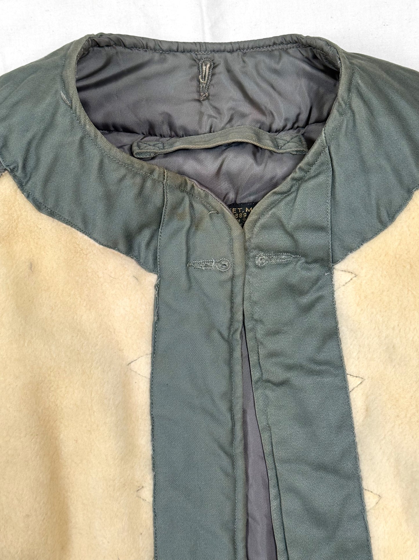 1950s USAF Wool Pile Flight Jacket Liner [MEDIUM  SHORT]