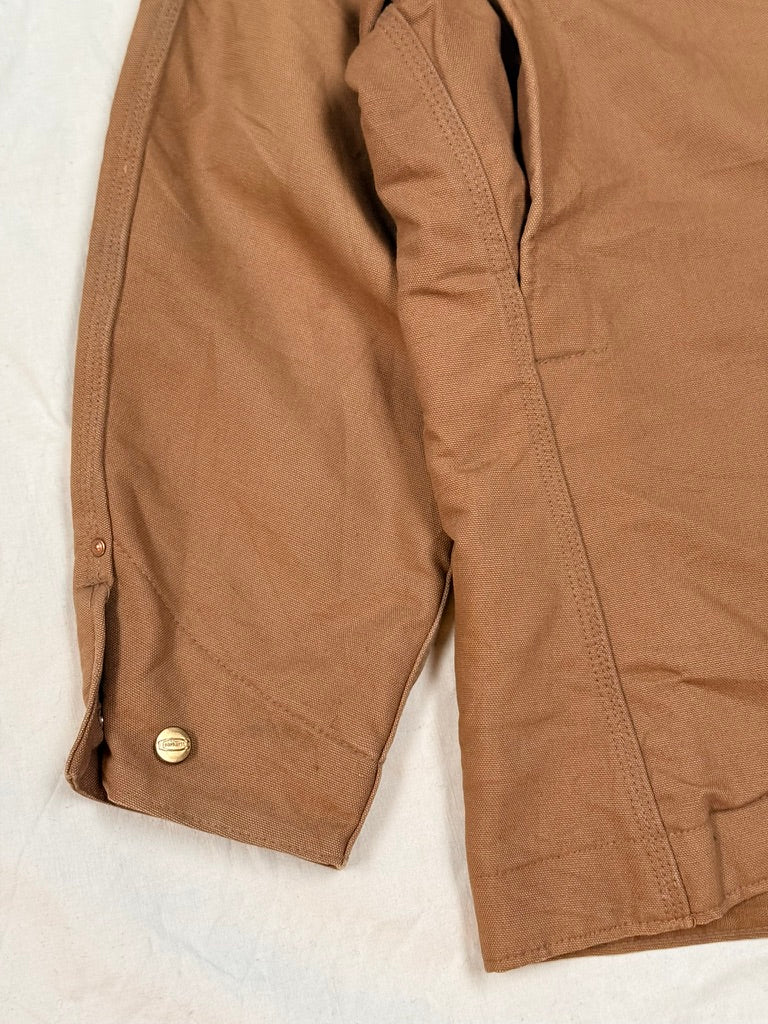 Late 1960s Carhartt Brown Duck Chore Jacket – Big C Buttons [Size 48]