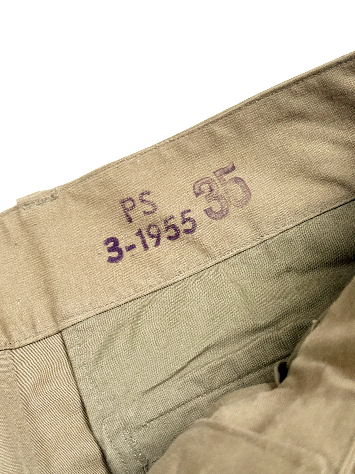 1955 French Army M47 Cargo Pants – Deadstock [37W]