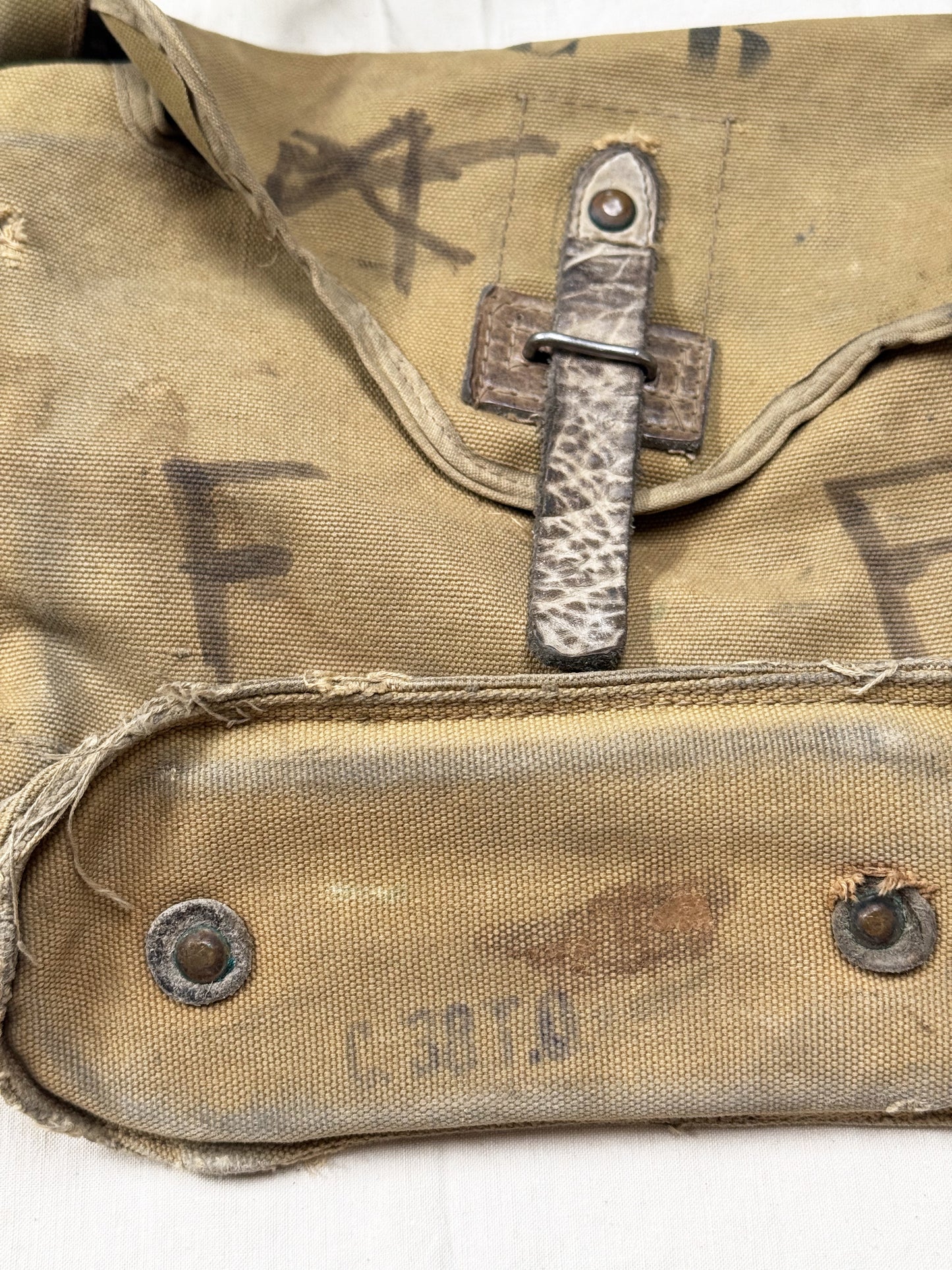 1939–1940 French Army ANP 31 Canvas Carrier Bag