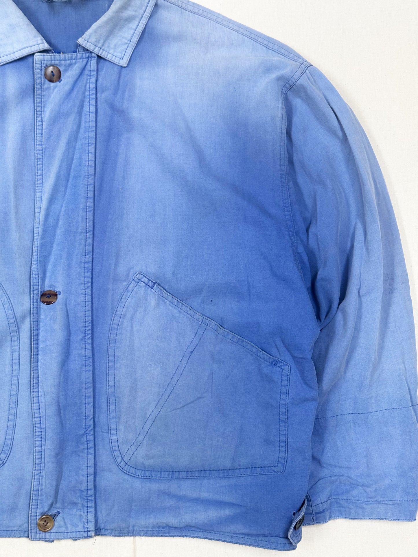 1990s Faded Blue Workwear Jacket