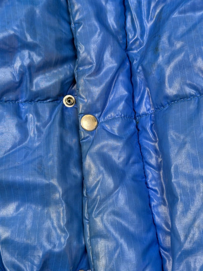 1980s Mountain Equipment Cerro Torre Colour Block Puffer Jacket [M]