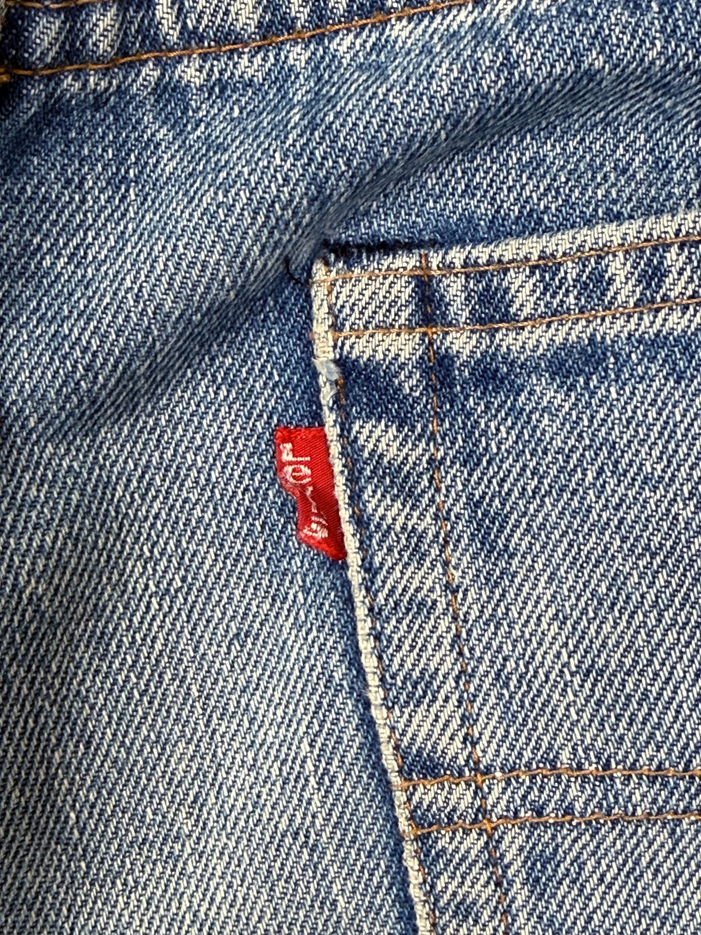 Early 1980s Levi's 501 Redline selvedge Jeans [33W 28L]
