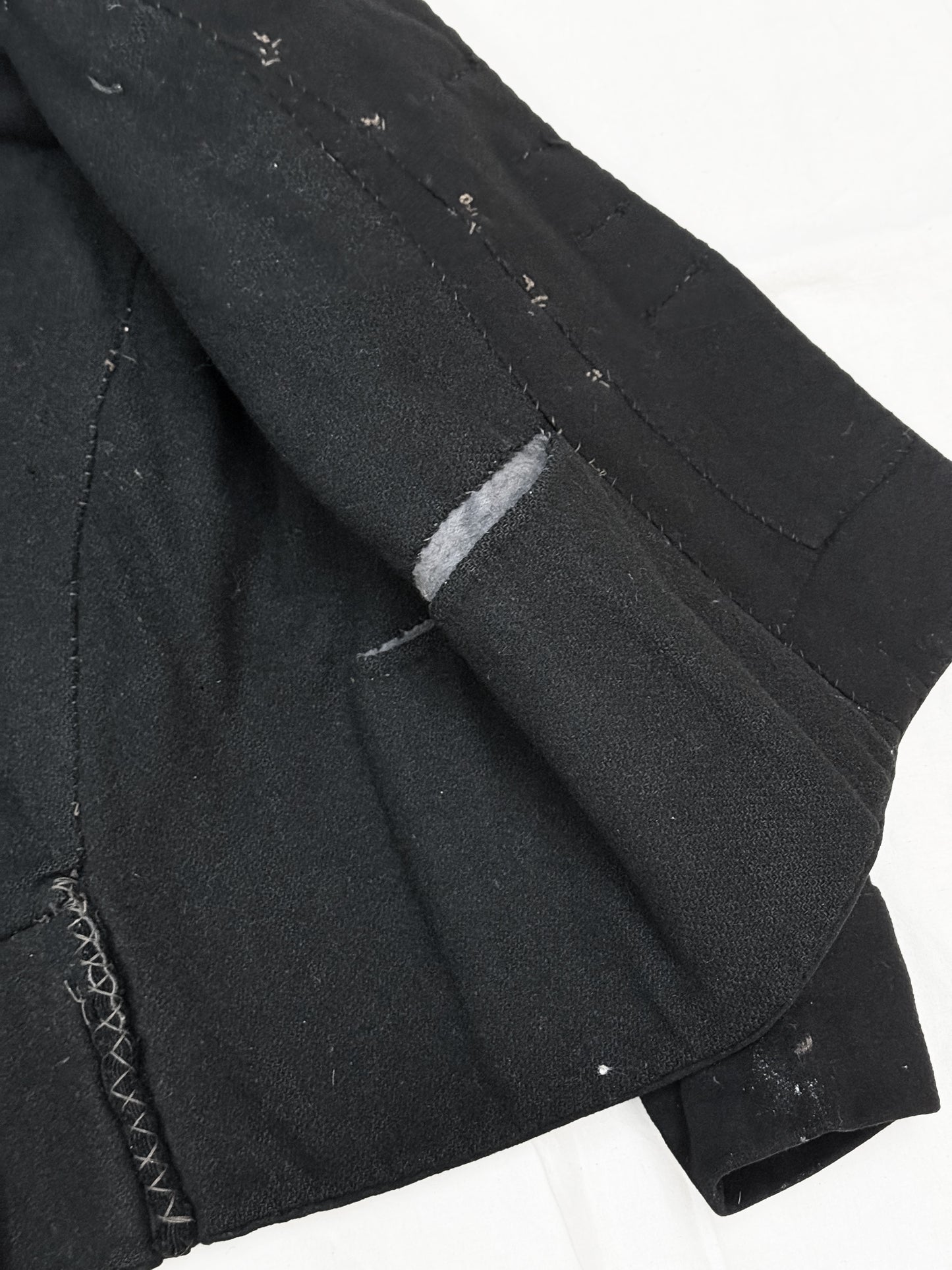 1930s Dutch Wool Double-Breasted Boxy Fisherman Jacket