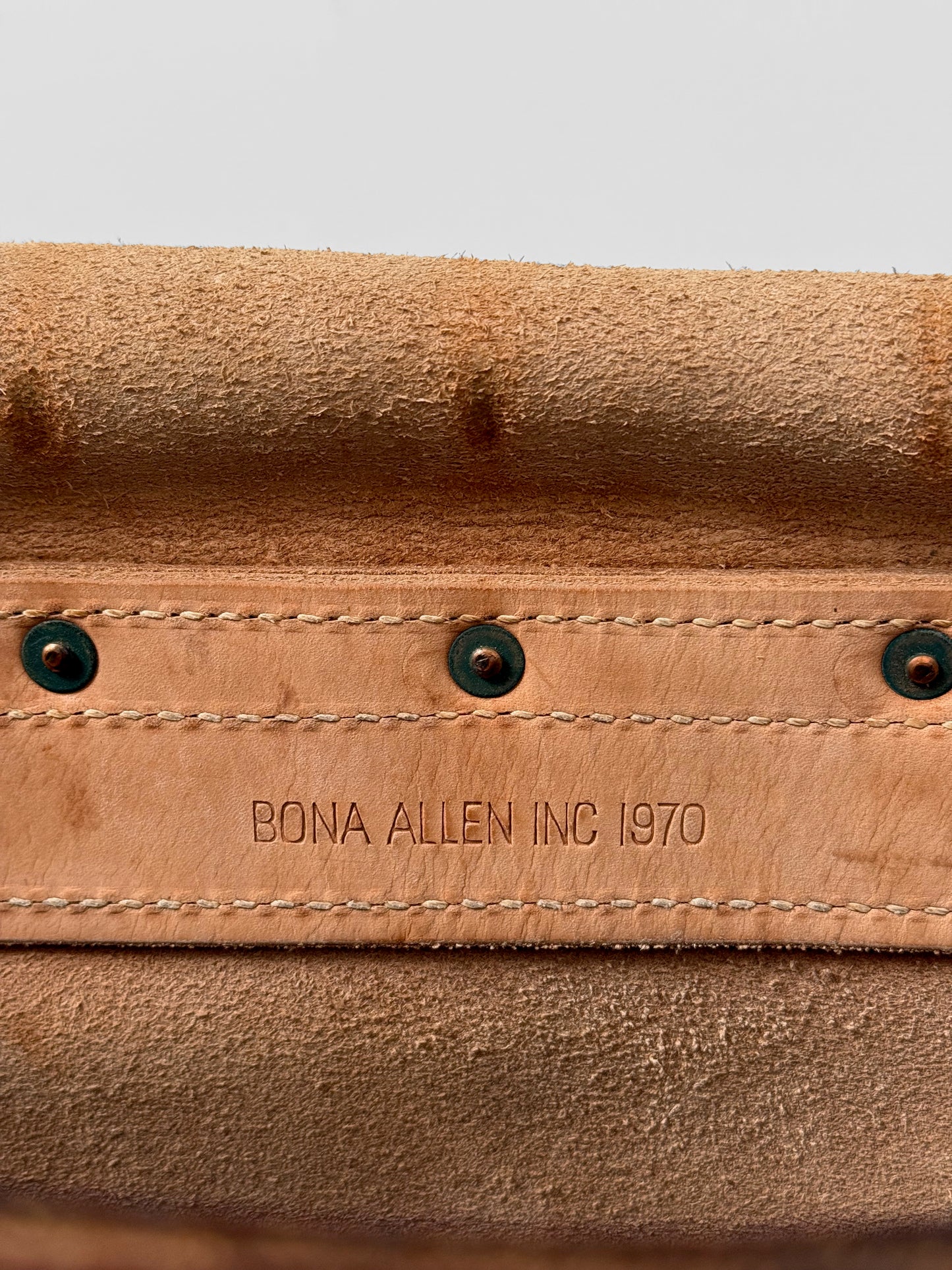 1970 US Postman Leather Mail Carrier Bag