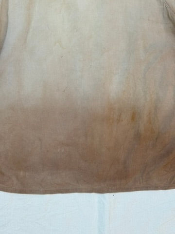 1950s French Faded Cotton Work Shirt – Beige