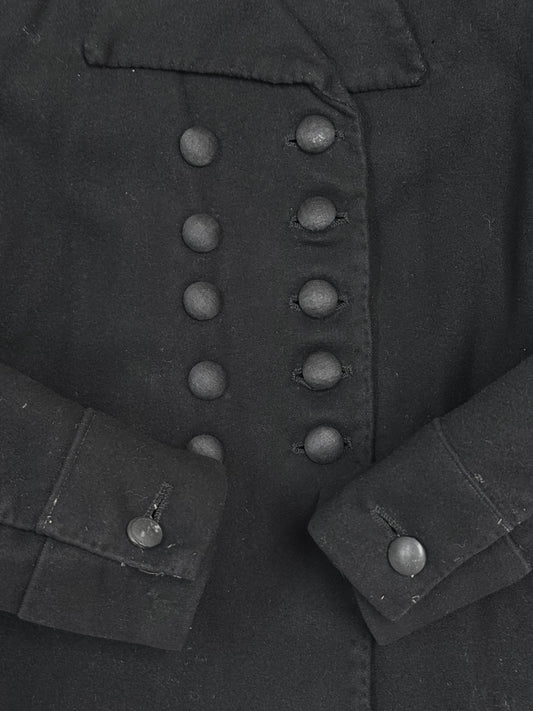 1930s Dutch Wool Double-Breasted Boxy Fisherman Jacket