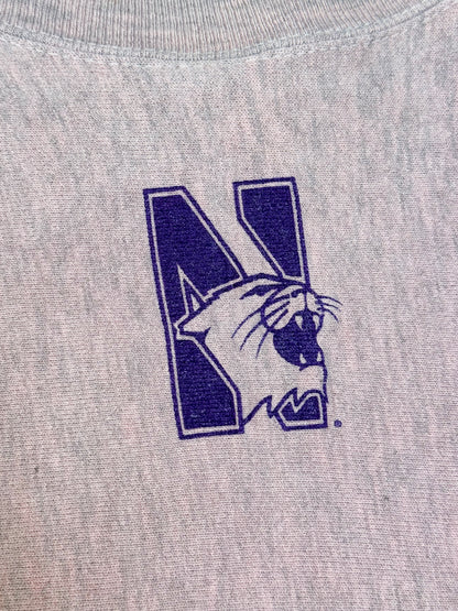 1996 Champion Reverse Weave Northwestern Rose Bowl Sweatshirt [L]