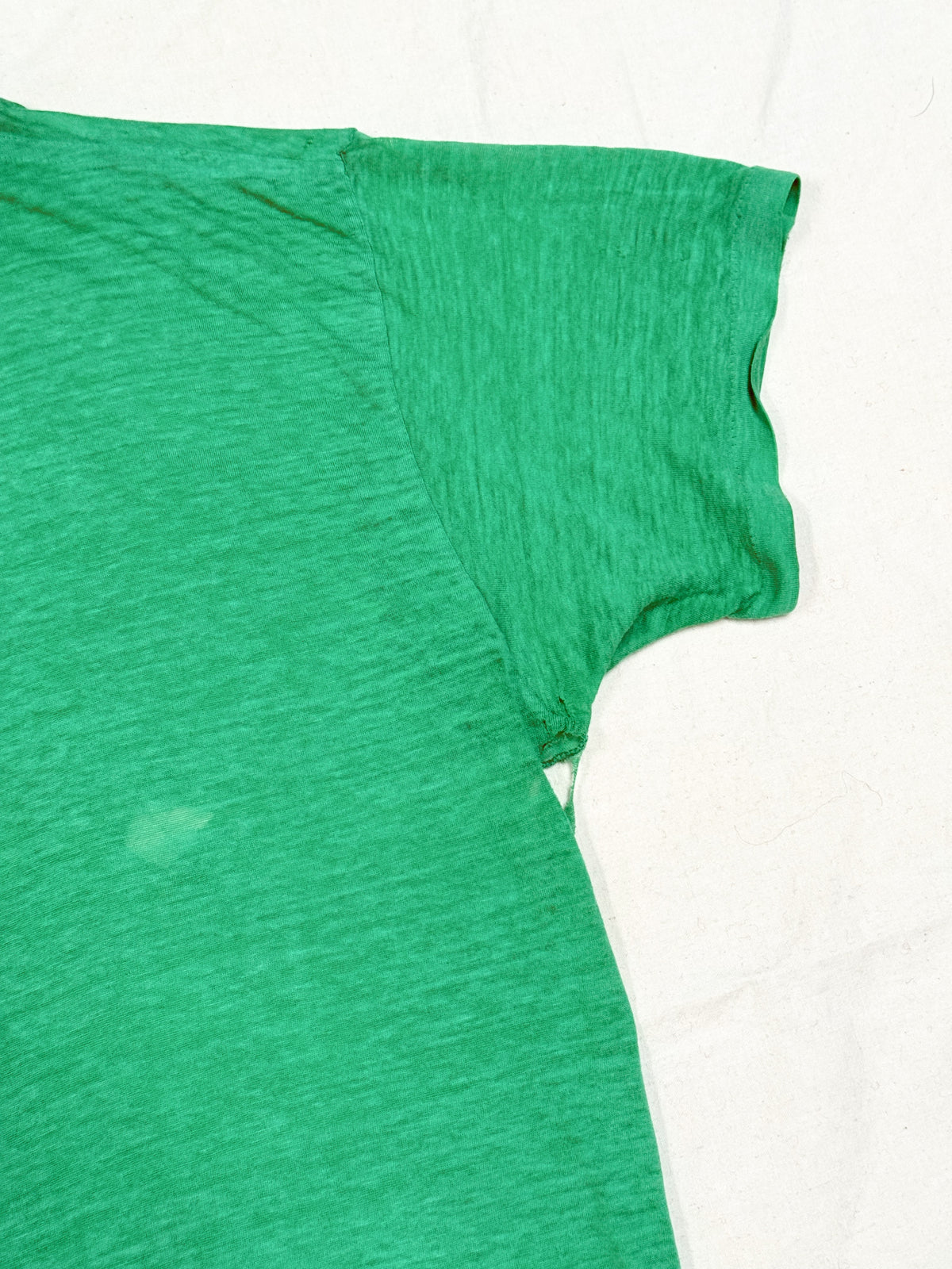 1980s Mickey Mouse Paper-Thin Single Stitch T-Shirt – Green