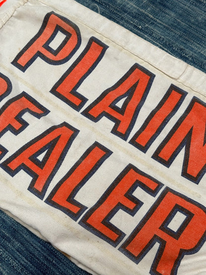 1970s VTG Cleveland Ohio Plain Dealer Newspaper Paperboy bag