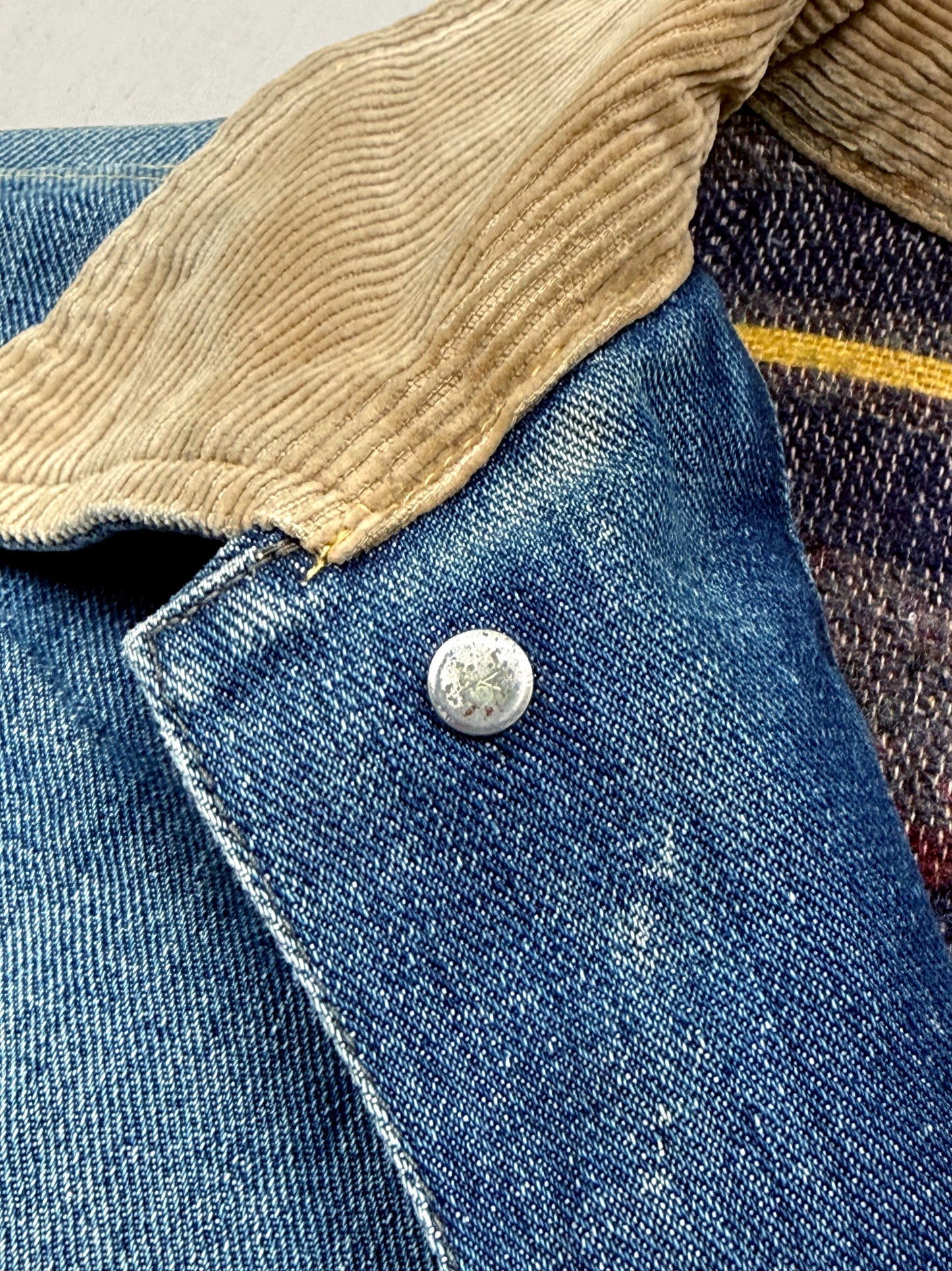 Early 1960s Lee 101-LJ Storm Rider Denim Jacket [48 REG]