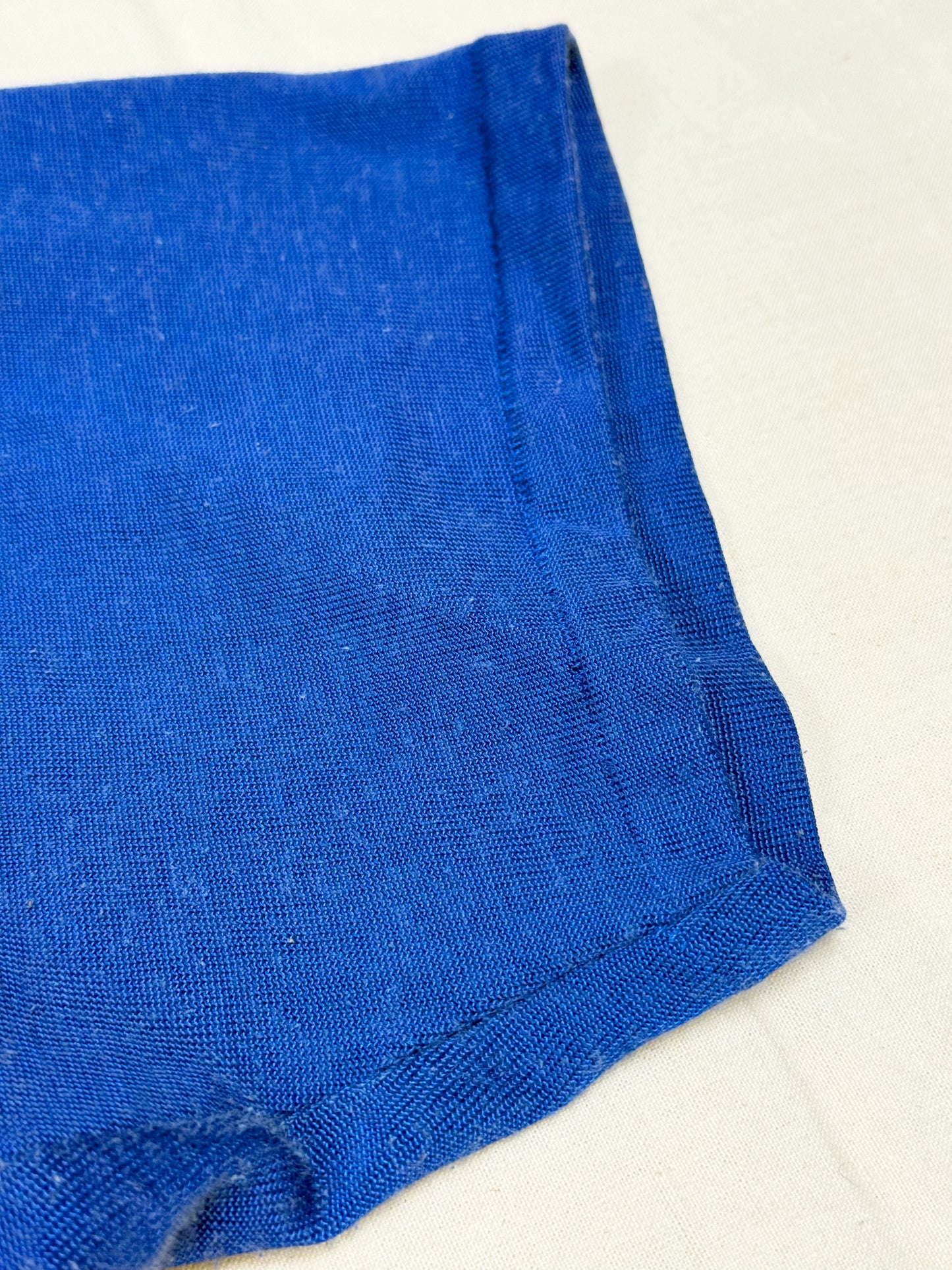 1960s Mason Elgin Yellow & Blue Ringer Tee [42–44]