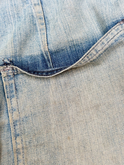 Rare 1940s USN Denim Dungarees [W31.5 L27]