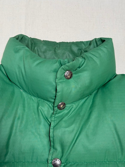1980s The North Face Green Down Vest [XS]