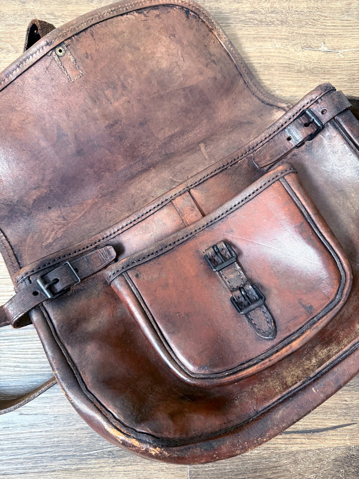 1940s - 1960s French P.T.T Postman Bag