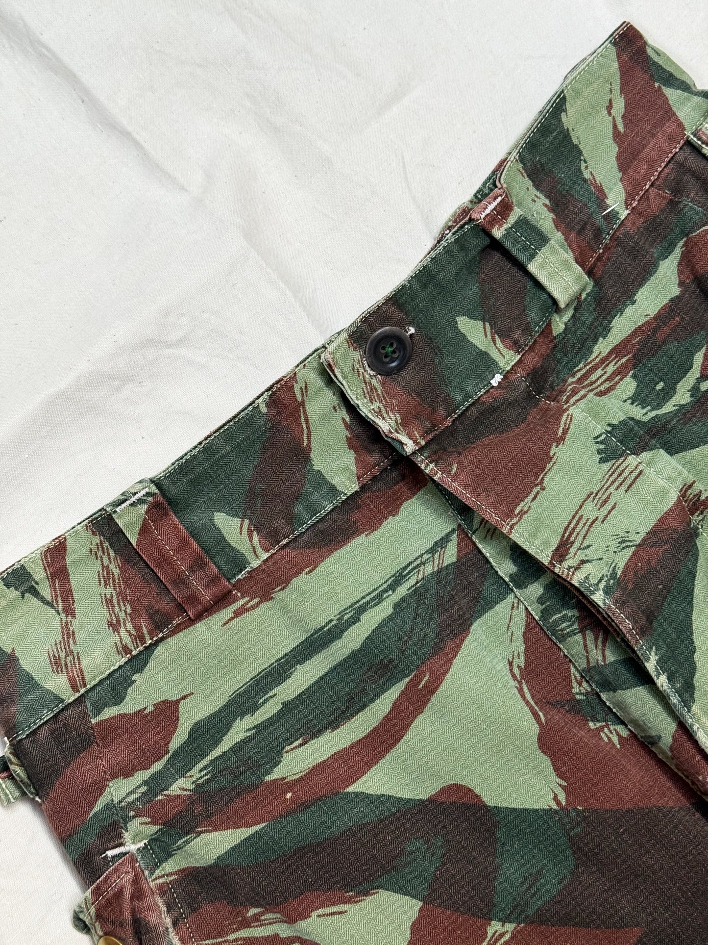 1950s French Army Lizard Pattern Camo Pants