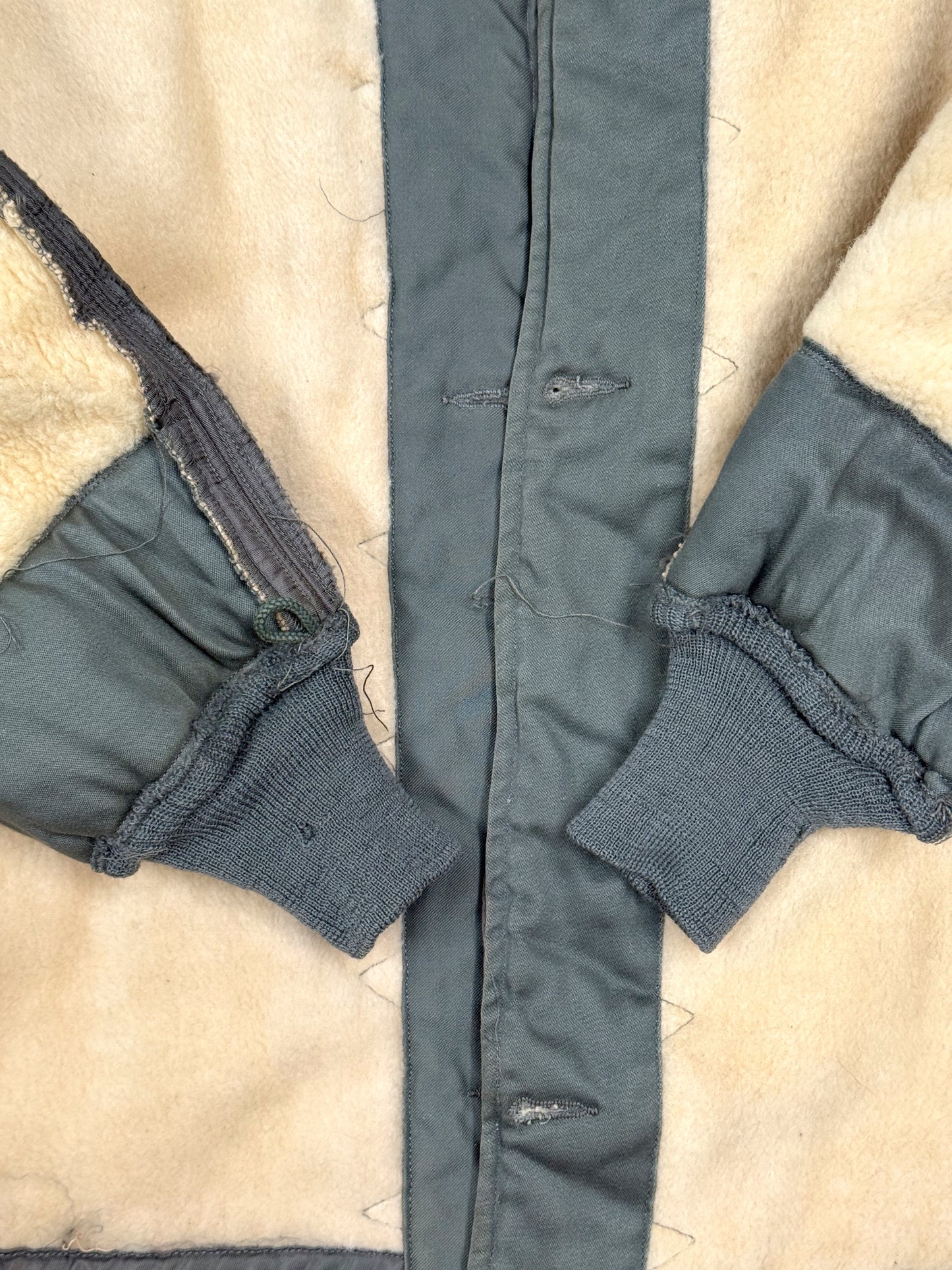 1950s USAF Wool Pile Flight Jacket Liner [MEDIUM  SHORT]