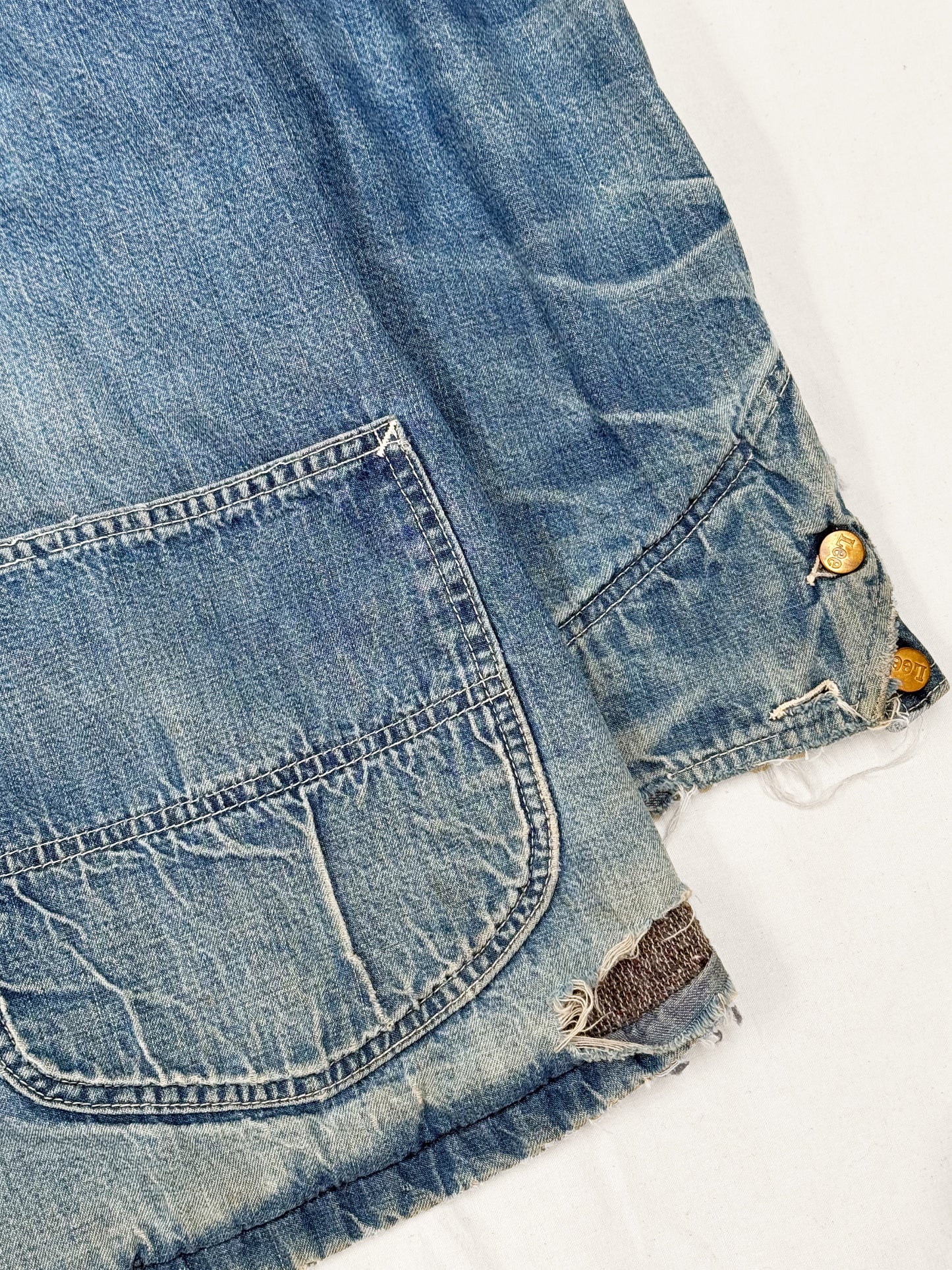 1970s Lee 81-LJ Blanket-Lined Denim Chore Jacket [42 REG]