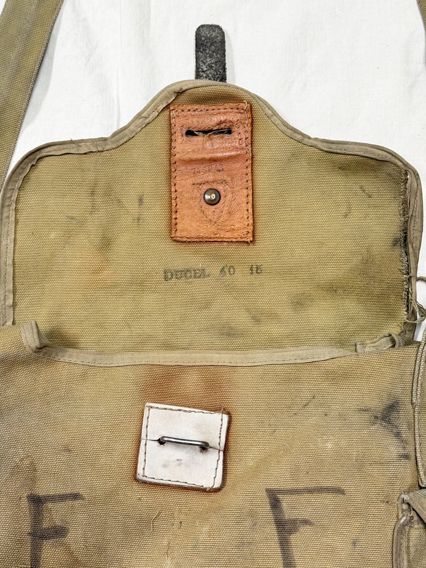 1939–1940 French Army ANP 31 Canvas Carrier Bag