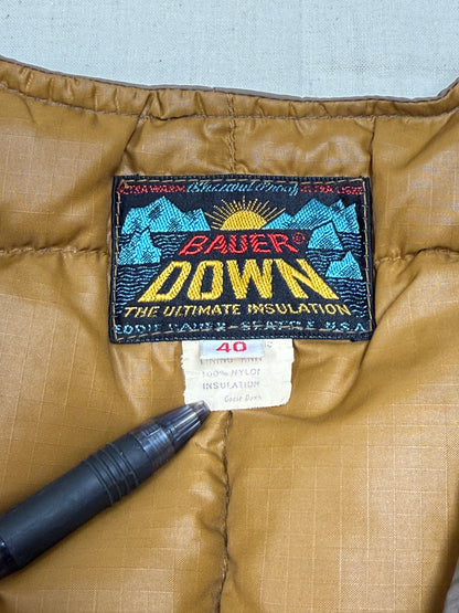 Rare 1960s Eddie Bauer Down Insulated Vest Almost Deadstock [40]