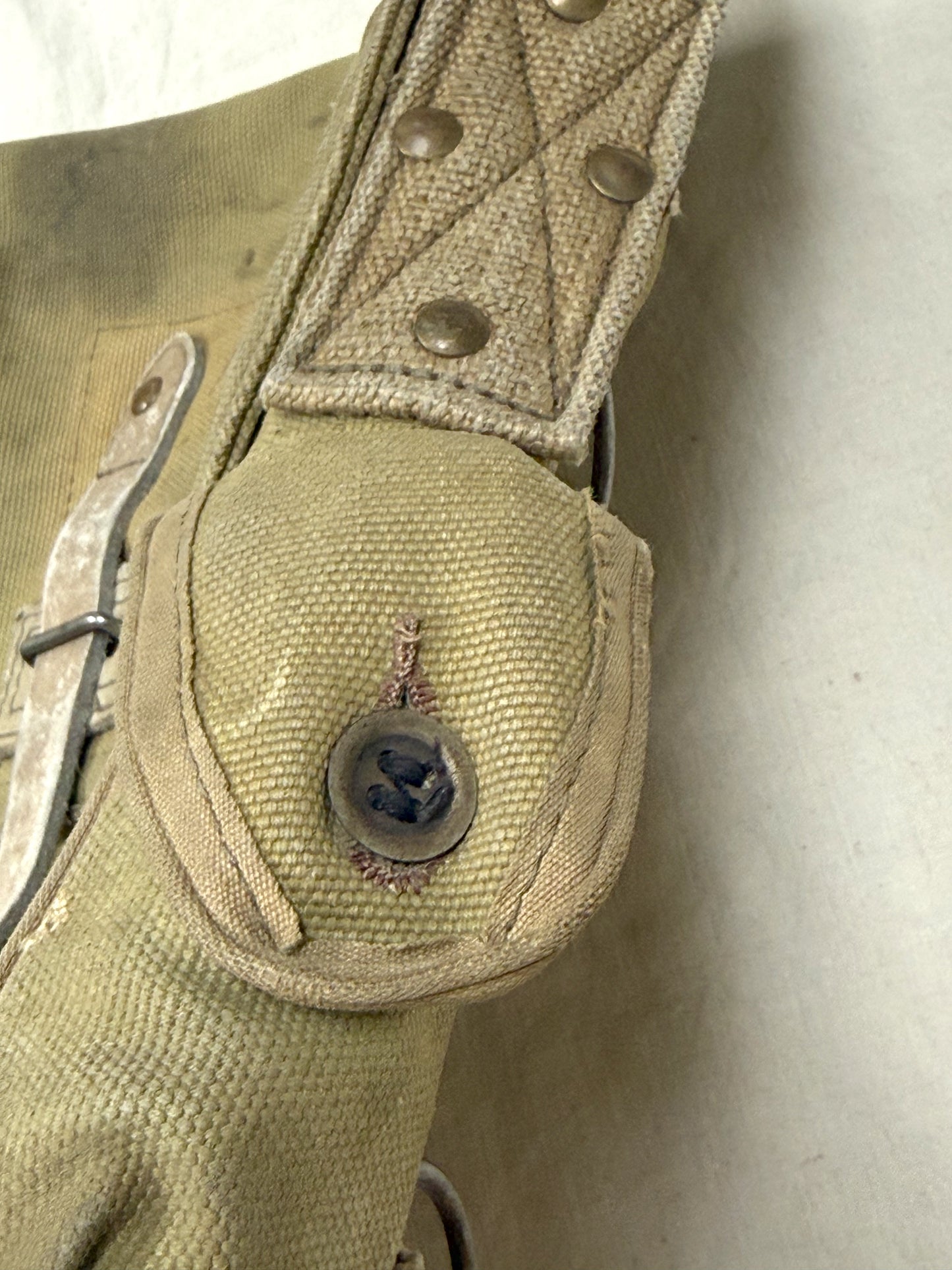 1939–1940 French Army ANP 31 Canvas Carrier Bag