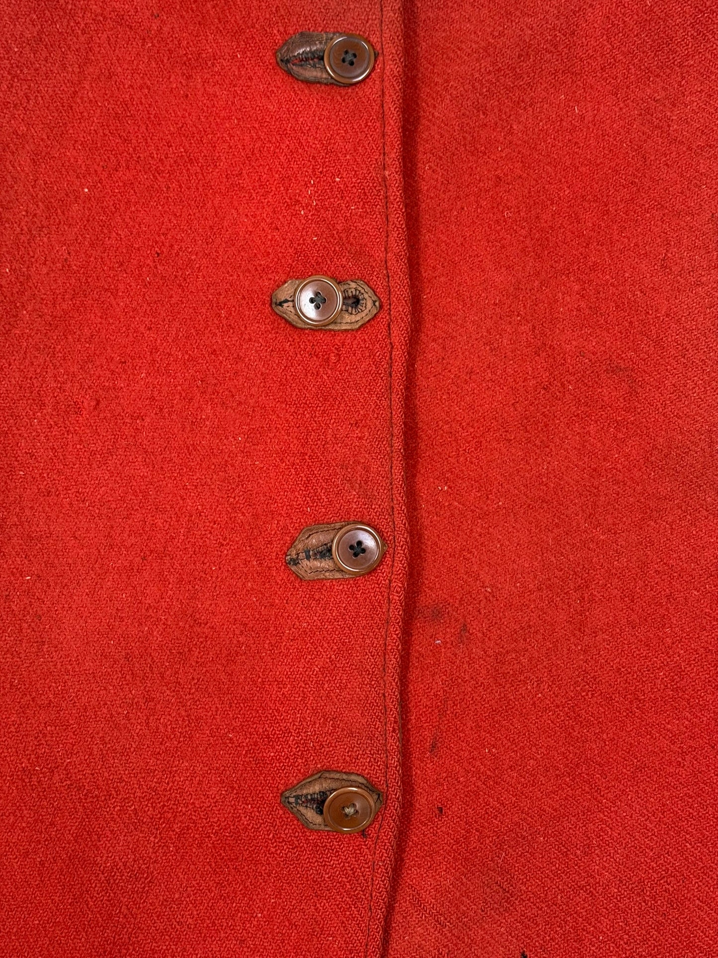 1940s British Army Leather Jerkin [Reversible]