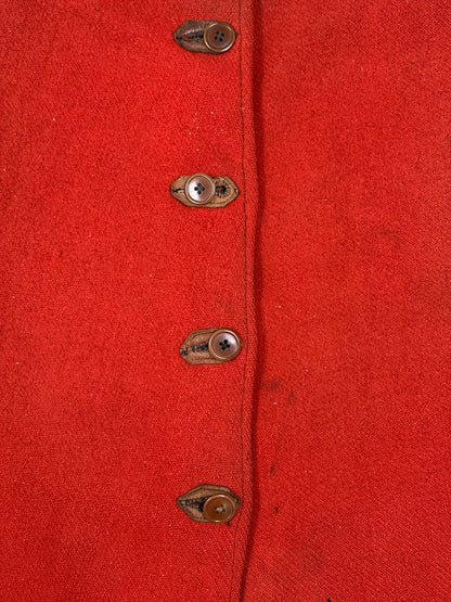 1940s British Army Leather Jerkin [Reversible]