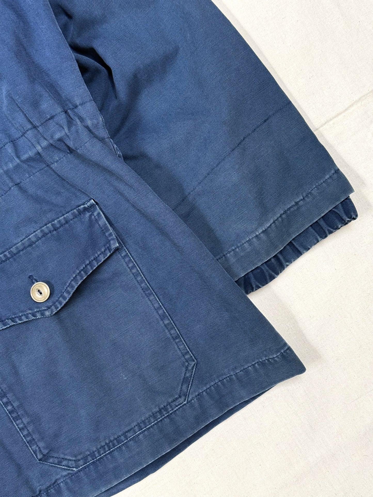 1990s Polo Ralph Lauren Sportsman Navy Cotton Anorak [L]